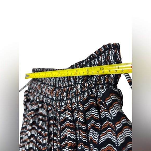 Anthropologie Women's Black Orange Aniya Pull On Balloon Jogger Pants XS EUC - Picture 10 of 13